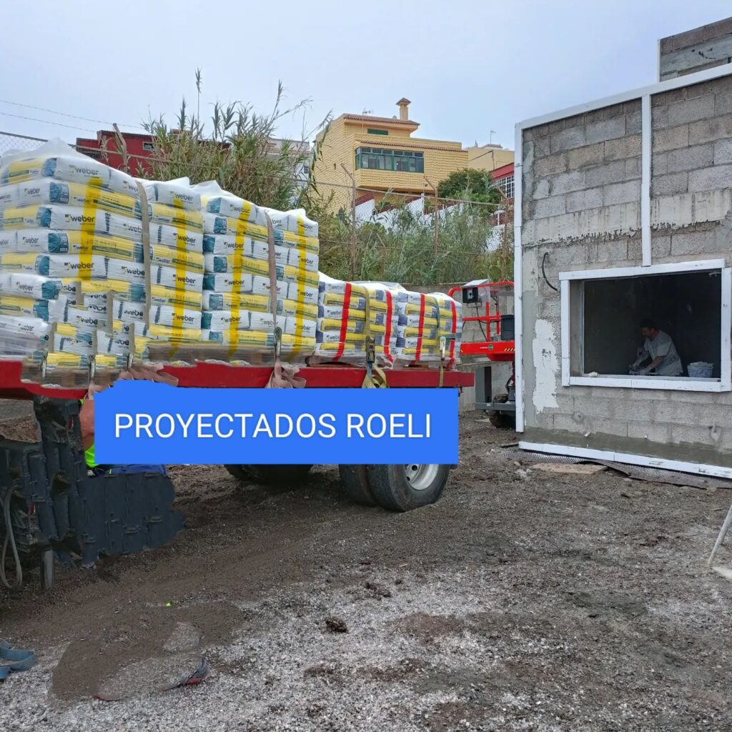 camión y material roeli