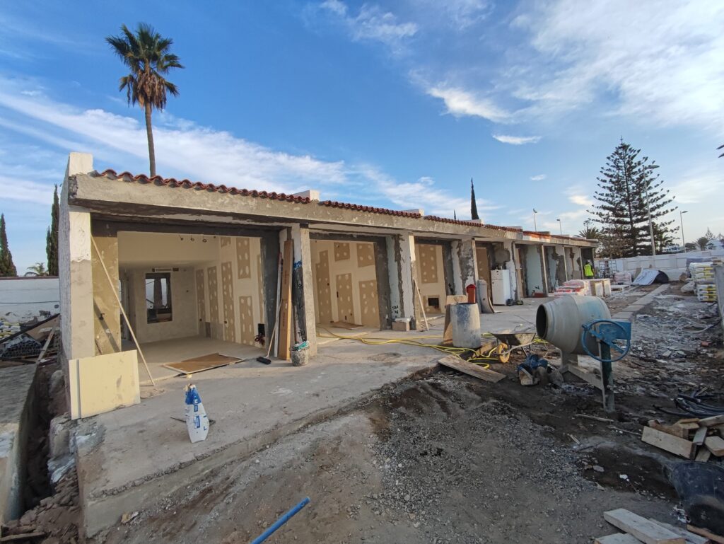 casetas en construccion